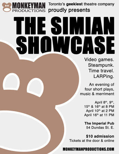 Simian Showcase Poster